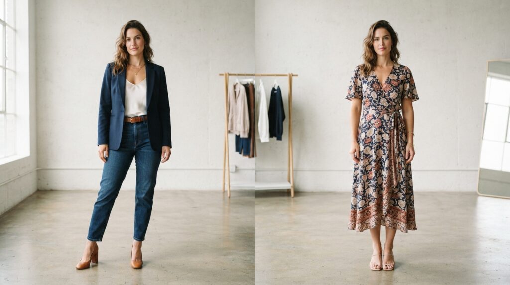 kleding kiezen op lichaamsvorm
