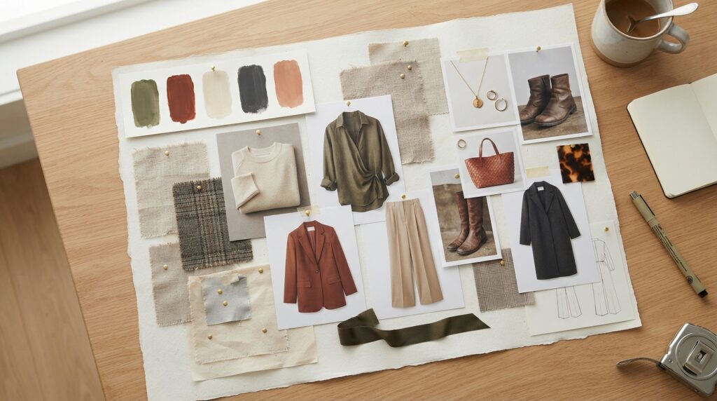 moodboard kledingstijl maken